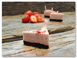 Cheesecake strawberry